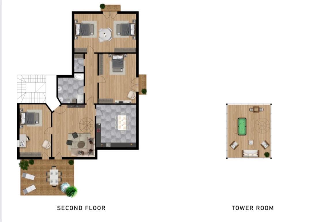 3 Bedroom Private Floor In Luxury Mansion Budapest Extérieur photo